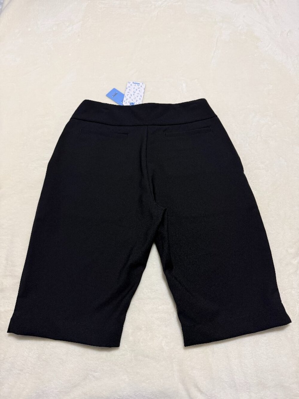 Acegolfs Black Golf Bermuda Shorts NWT UPF 50 Moisture Wicking Size Small